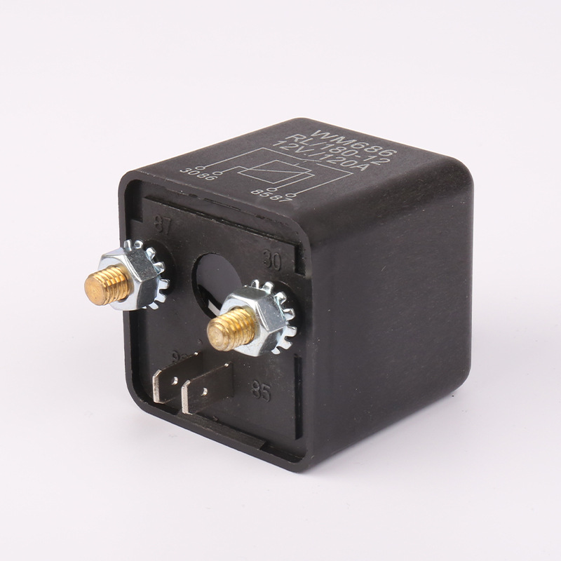 120a继电器 四脚常开 汽车继电器大功率继电器 常开继电器-阿里巴巴