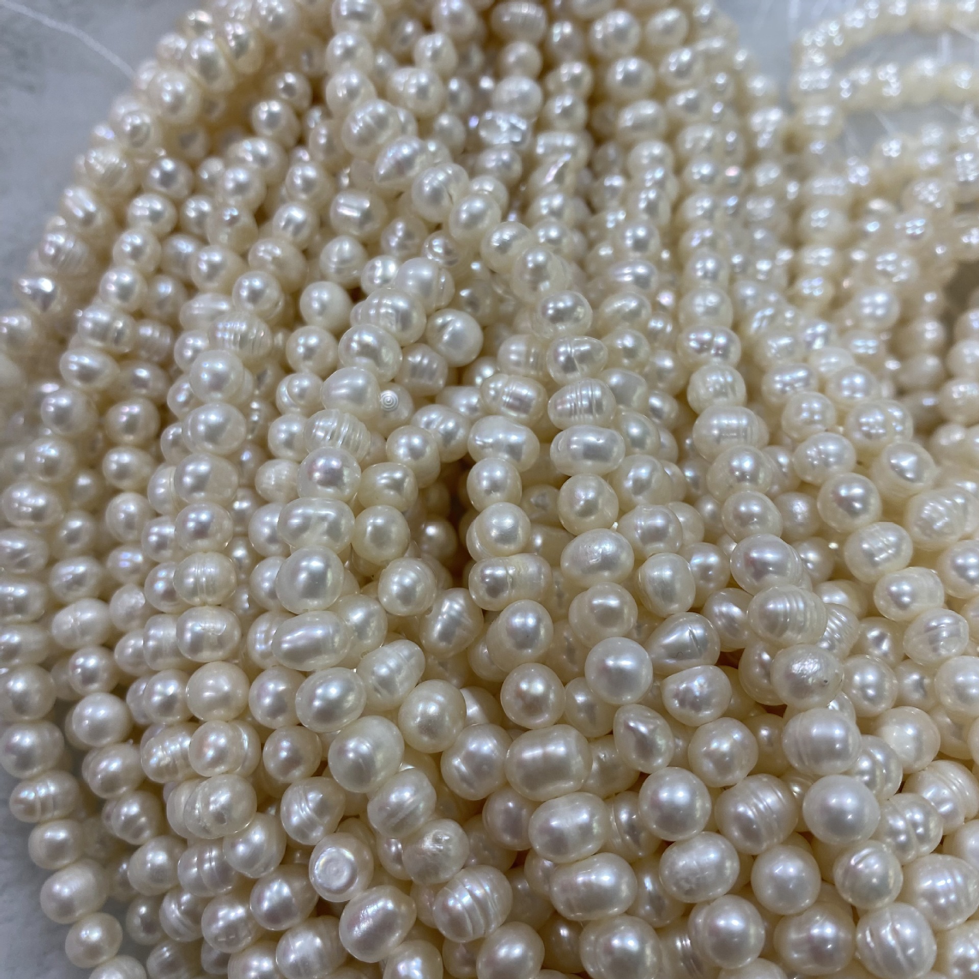 10mm产地金华货号al-653658353772处理工艺淡水珍珠材质淡水珍珠种 
