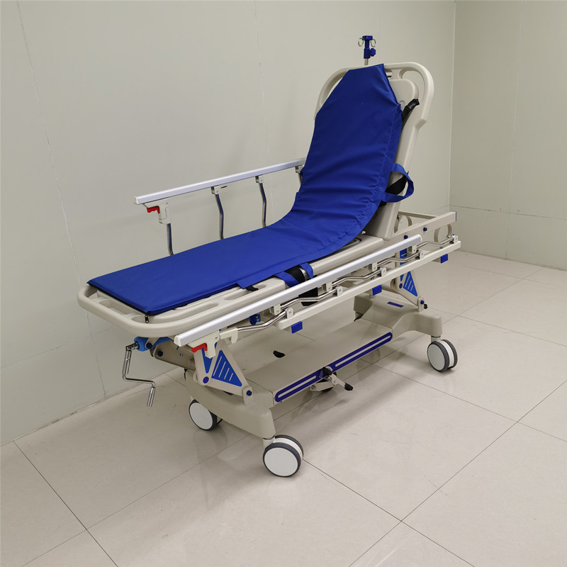 医院升降平车担架车急诊抢救床手术转移车胃镜检查床手术室转运车