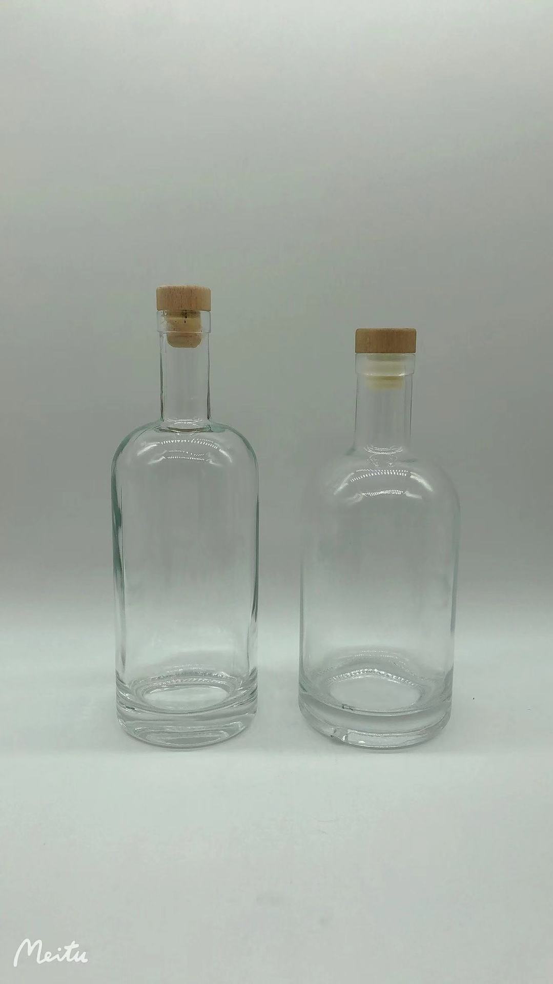 家用透明玻璃泡酒瓶 密封酱香储酒瓶 一斤装清酒瓶米酒瓶-阿里巴巴