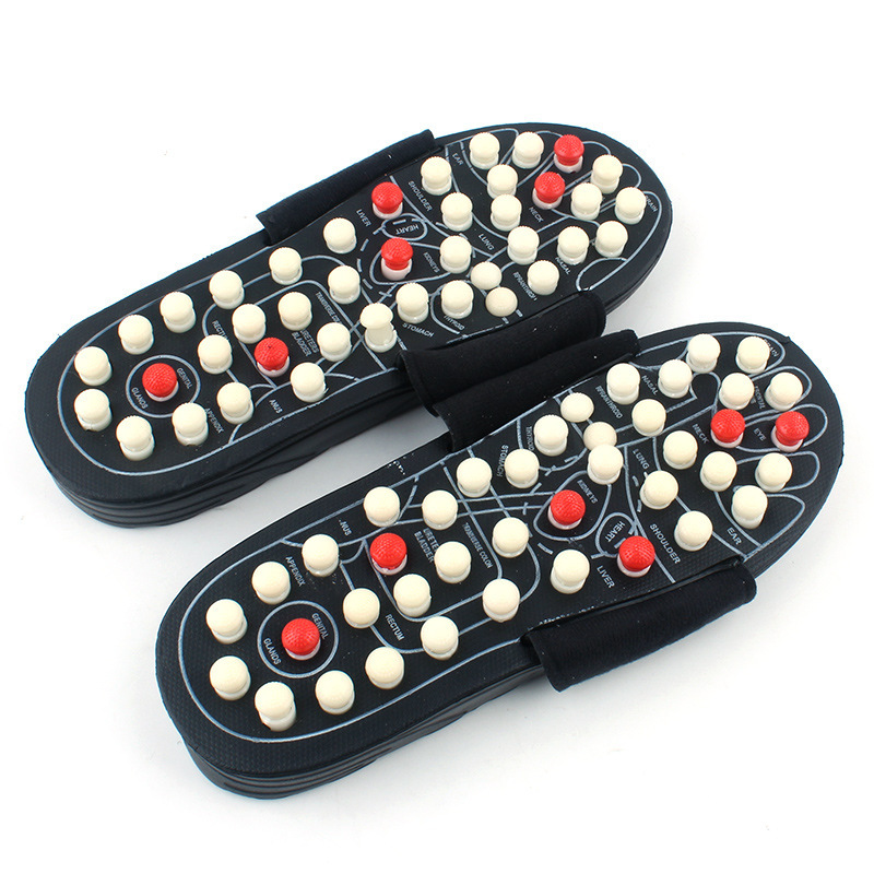 Massage Slippers Foot Massage Men's and Women's Health Care Foot Massage Acupuncture Point Foot Indoor Home Sandals Health Shoes