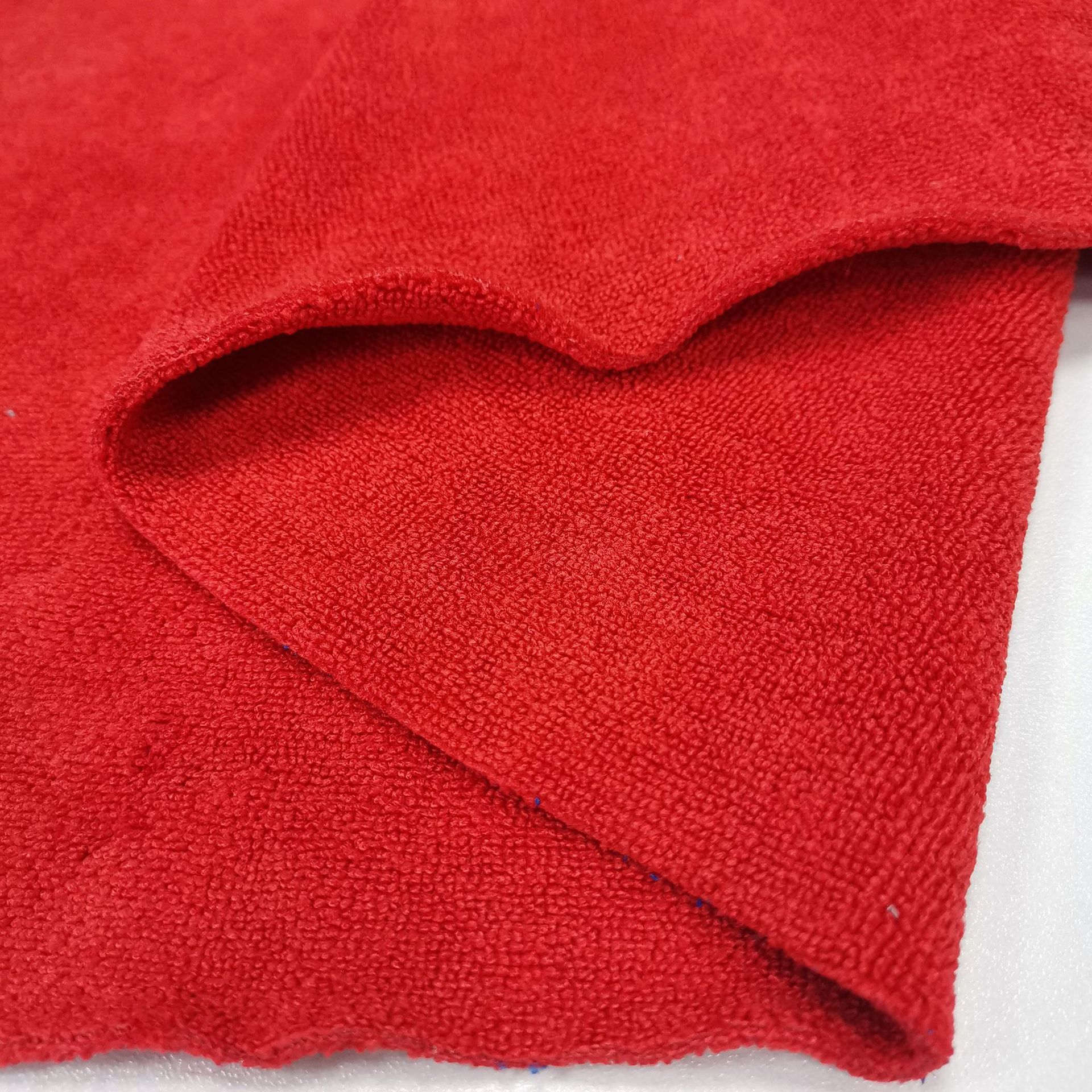 纬编超细纤维毛巾布 强吸水毛巾布 340g/㎡加厚涤锦毛巾布