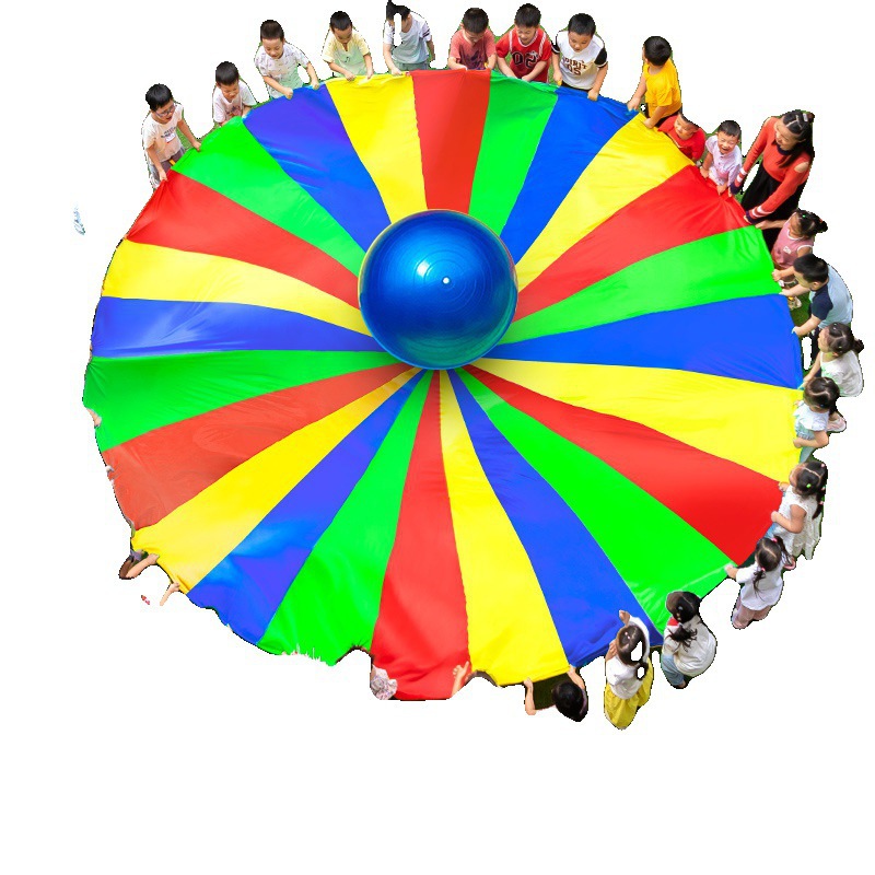 彩虹伞幼儿园户外早教游戏道具儿童感统训练教具亲子体育活动器材