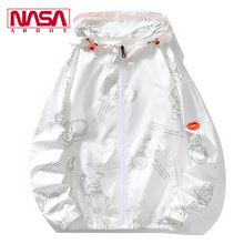 NASA新款外套防晒衣情侣装夏季潮牌薄款运动皮肤衣户外防晒服速干