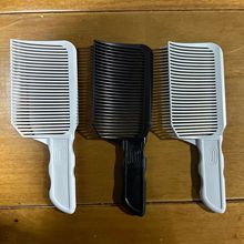 跨境男士推剪梳发廊长柄理发梳 家用油头卡尺梳Barber Fade Combs