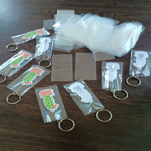 特小pof热收缩袋饰品袋 玩具收缩袋 化妆品纸盒子塑封弧形包装袋