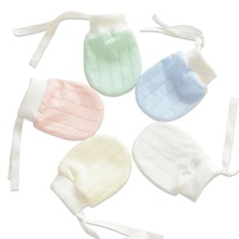 宝宝手套冬婴儿防抓脸新生0-12个月儿童用品防吃护夏季透气薄款