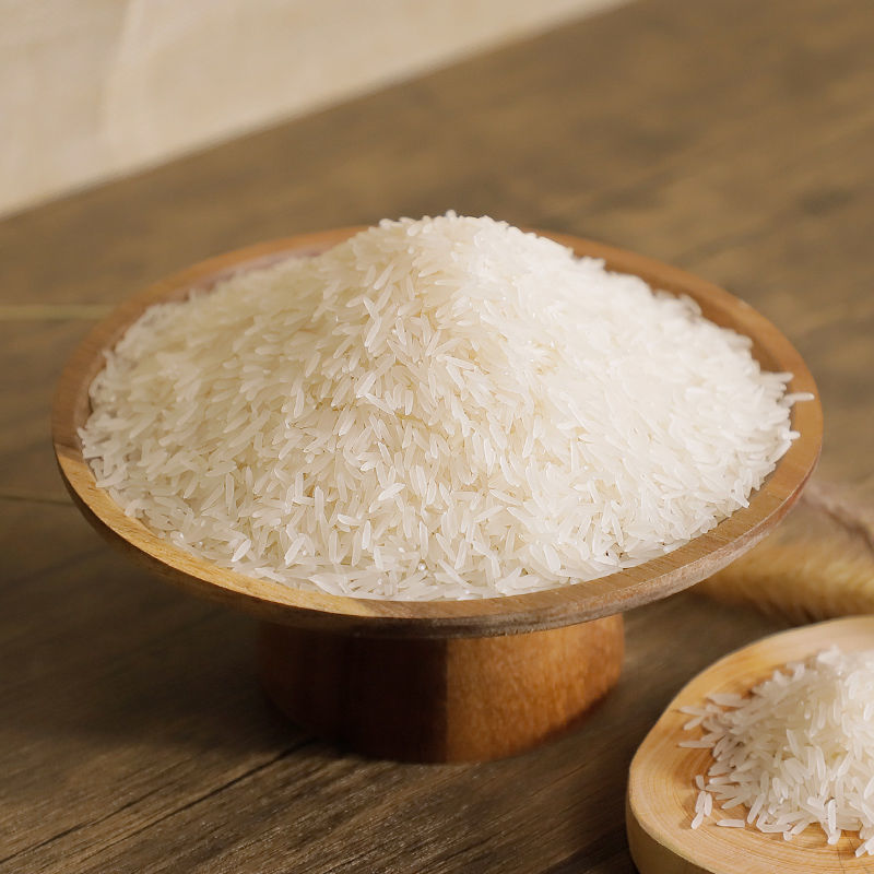 新品上市广东台山大米长粒香米5斤真空装丝苗米象牙新米