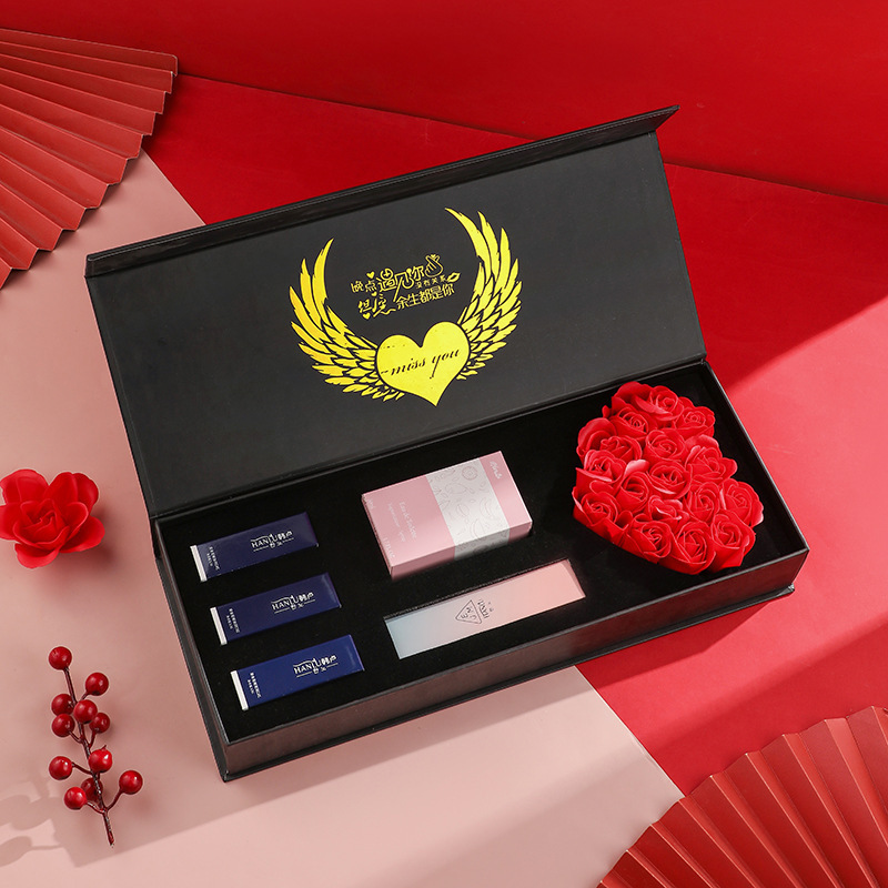 Live 520 Valentine's Day Birthday Gift Makeup Set Student Cheap Hanlu Perfume Lipstick Eye Shadow Gift Box