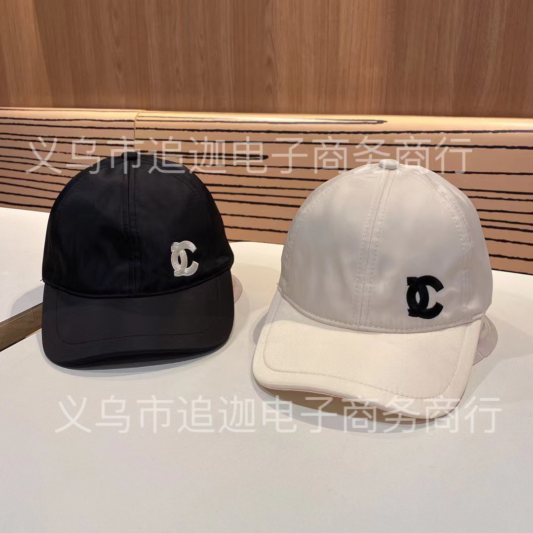 帽子女小香c字母经典时尚潮流棒球帽明星网红同款遮阳出游防晒帽