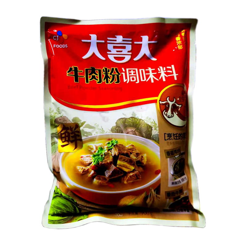 中文韩国大喜大牛肉粉1袋900g火锅料韩国料理牛肉汤泡菜汤大酱汤