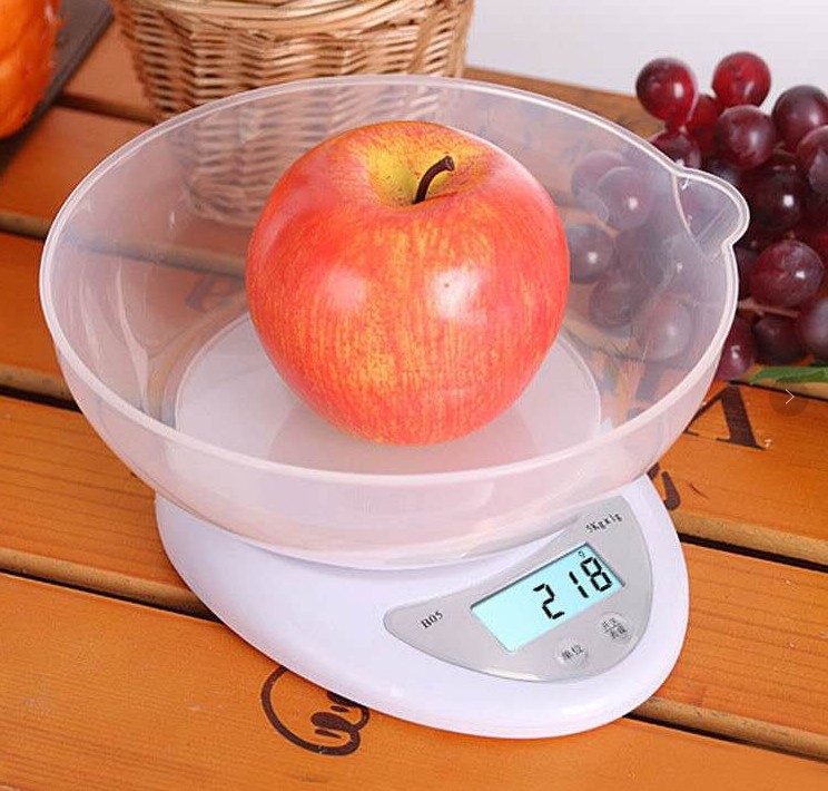 家用厨房秤高精度电子秤1g天平家用烘焙食物称克重数小型克称