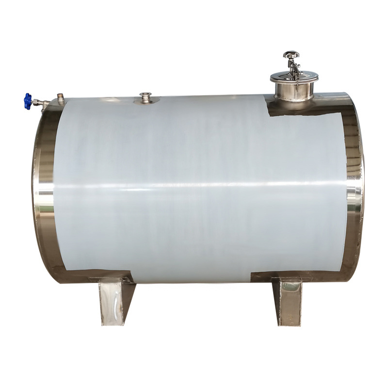 不锈钢卧式储运罐 小型车载运输罐 卧式保温储存密封罐 定制报价