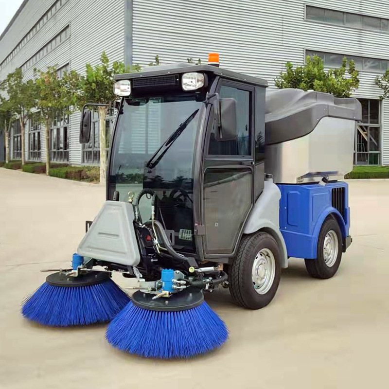 小型柴油扫地车燃油扫地机慧优洁e9干湿清扫车城市街道扫路车直销