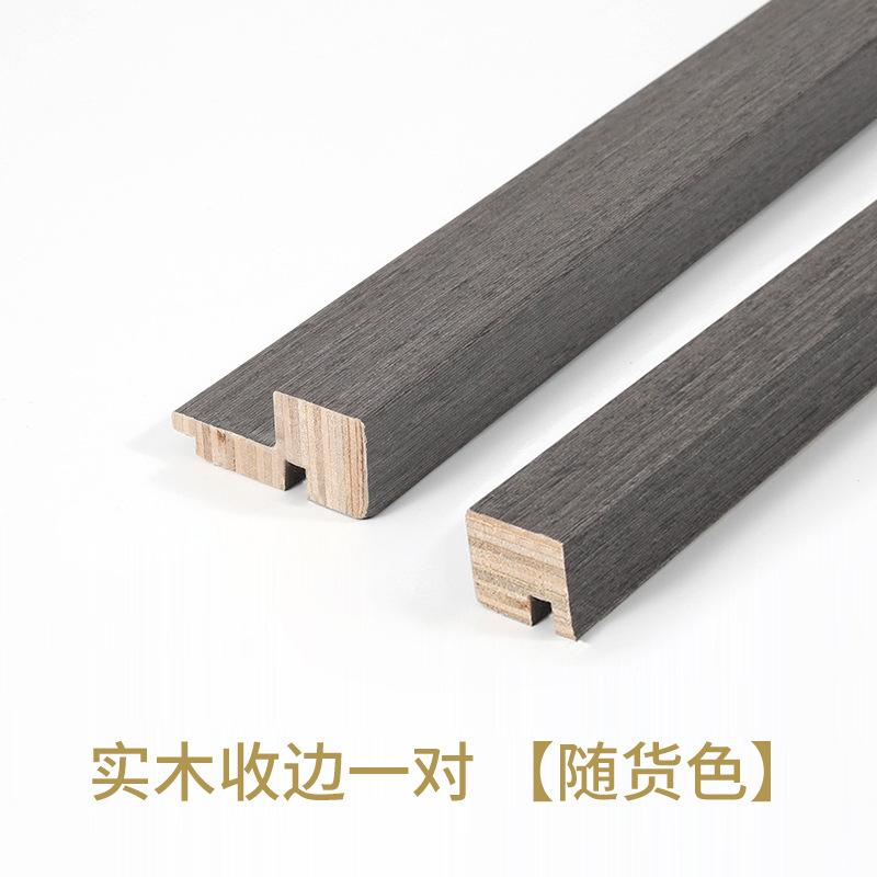 x 38cm无框软木板备注条适用于办公室学习家庭装饰松木方新款松木板