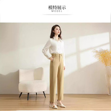 轻奢韩版时尚高品质牡丹裤