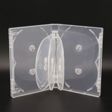 25MM厚透明DVD盒光盘包装盒CD储存盒