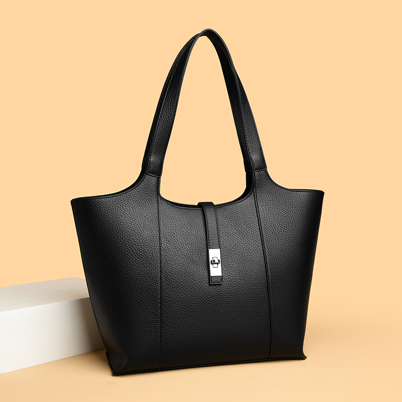 简约气质夏季女包时尚百搭手提包女2025新款大容量通勤单肩托特包