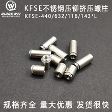 KFSE-440/632/116/143-4/8/12/16/20~32不锈钢挤压螺柱扩张安装柱