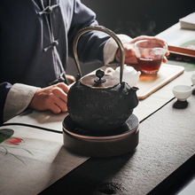 铁壶电陶炉烧水壶铸铁壶煮茶壶纯手工无涂层泡茶壶日式家用煮茶器