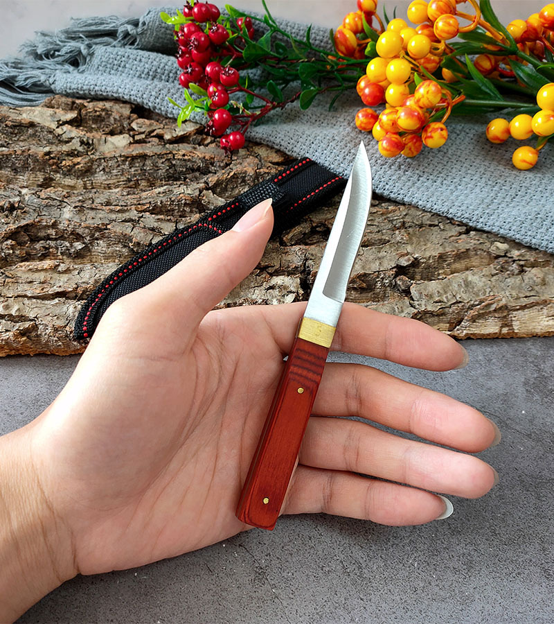 锻打分割剔骨刀小尖刀手把肉刀吃羊肉刀蒙古手扒肉烤肉户外多用刀