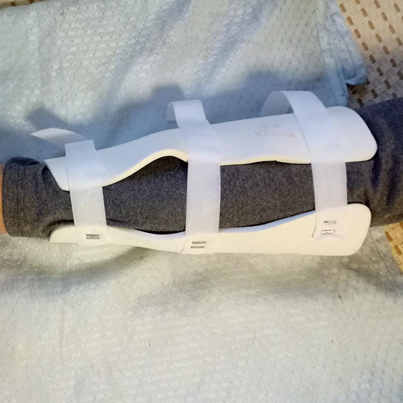 高分子医用胫腓骨固定支具 小腿外固定支具 下肢骨折pvc支具托具