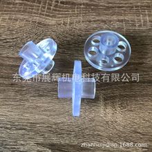 玻璃清洗机传送轮PVC软胶透明传输轮片收板机滚轮片OD50*ID12*L32