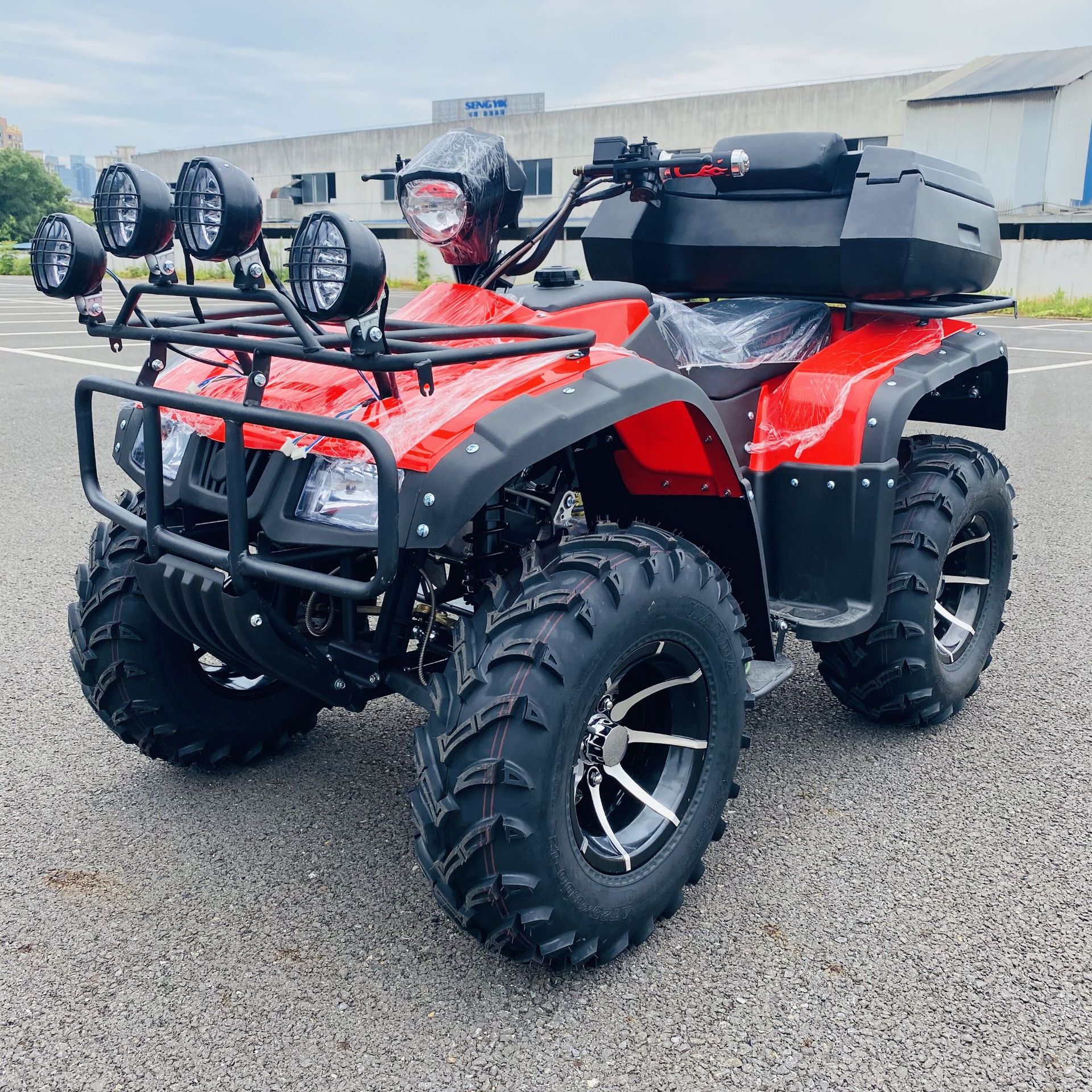 atv景区出租大越野沙滩车无极变速防震款gy6发动机四轮越野摩托车