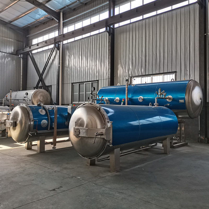 绍兴糯米酒杀菌锅月子米酒全自动杀菌釜花雕酒灭菌锅