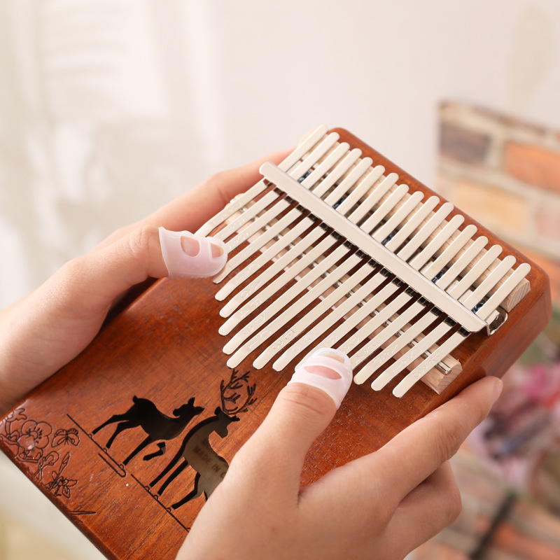 易学乐器礼物 拇指琴卡林巴琴17音初学者手指琴 五指琴-阿里巴巴