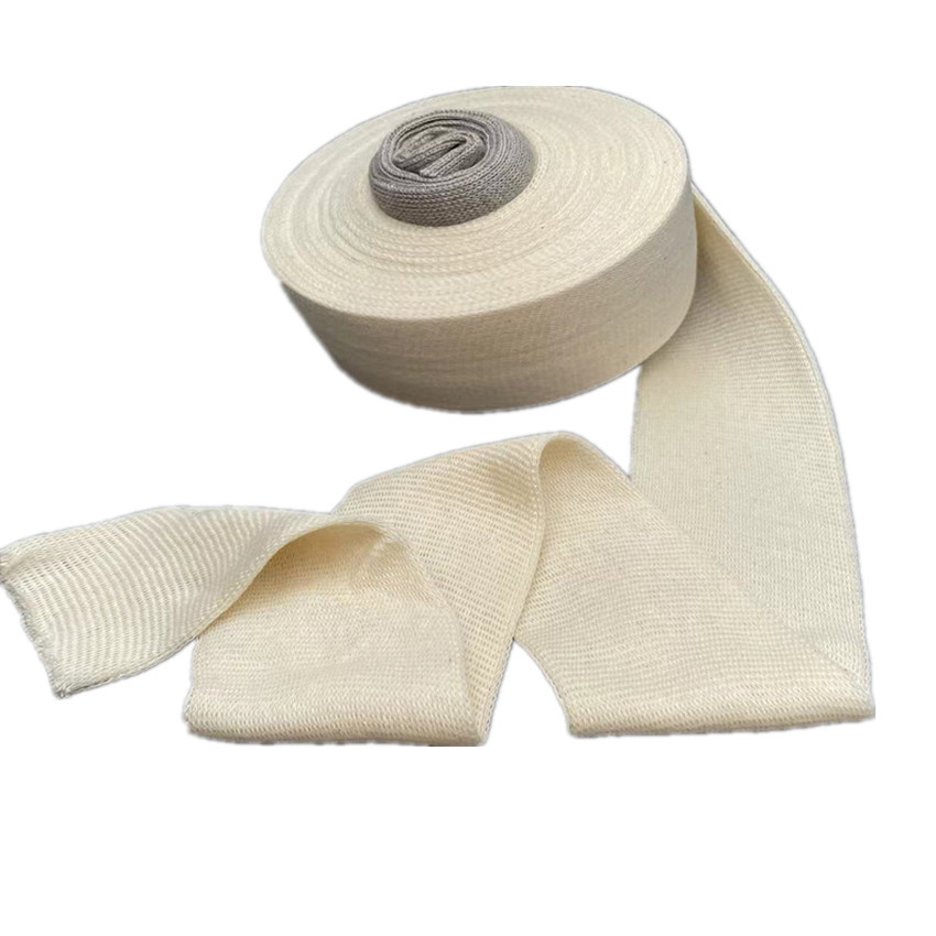 圆筒无缝网布圆筒针织布全棉圆筒包装针织布管状无缝包装网布