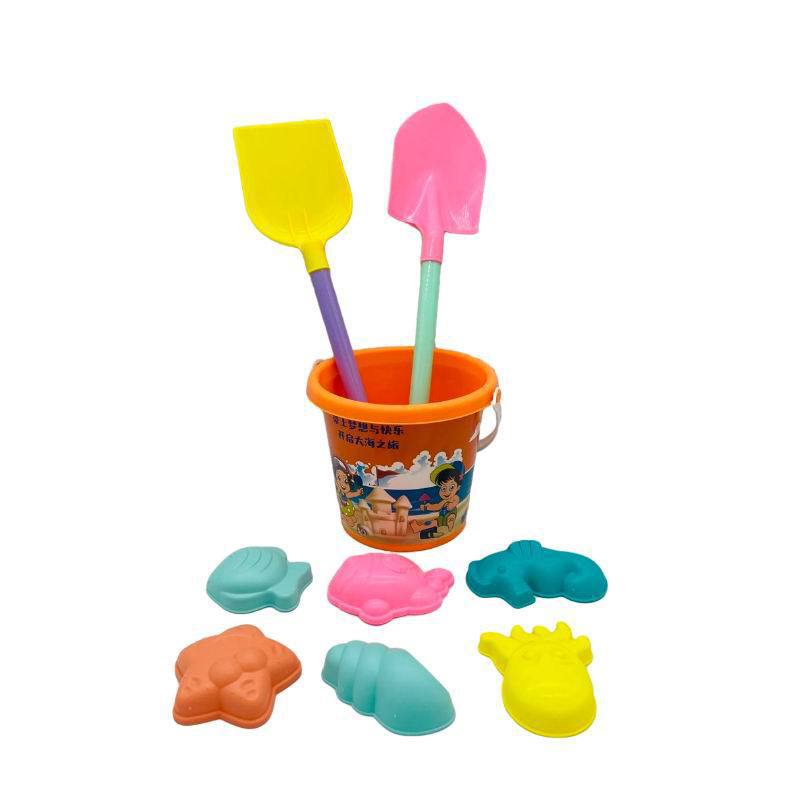 Children's Beach Toys Beach Bucket Beach Shovel Dredging Toy Suit Stall Stall Supply Toys Wholesale