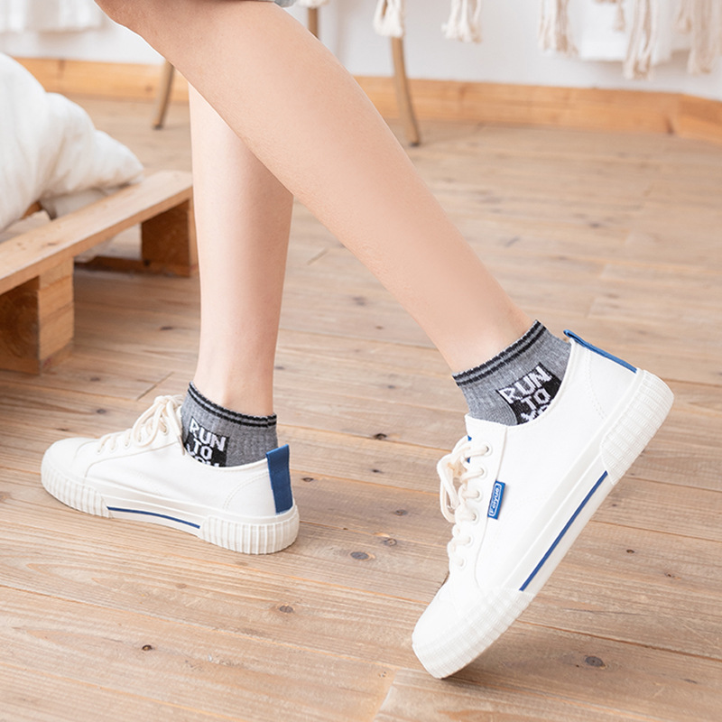 [English Socks for Women] Spring and Summer Low-Cut Invisible Short Socks Girls Ankle Socks Zhuji Stall Wholesale