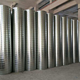 镀锌白铁皮螺旋风管消 除尘不锈钢焊接风管油烟机管道排烟管碳钢