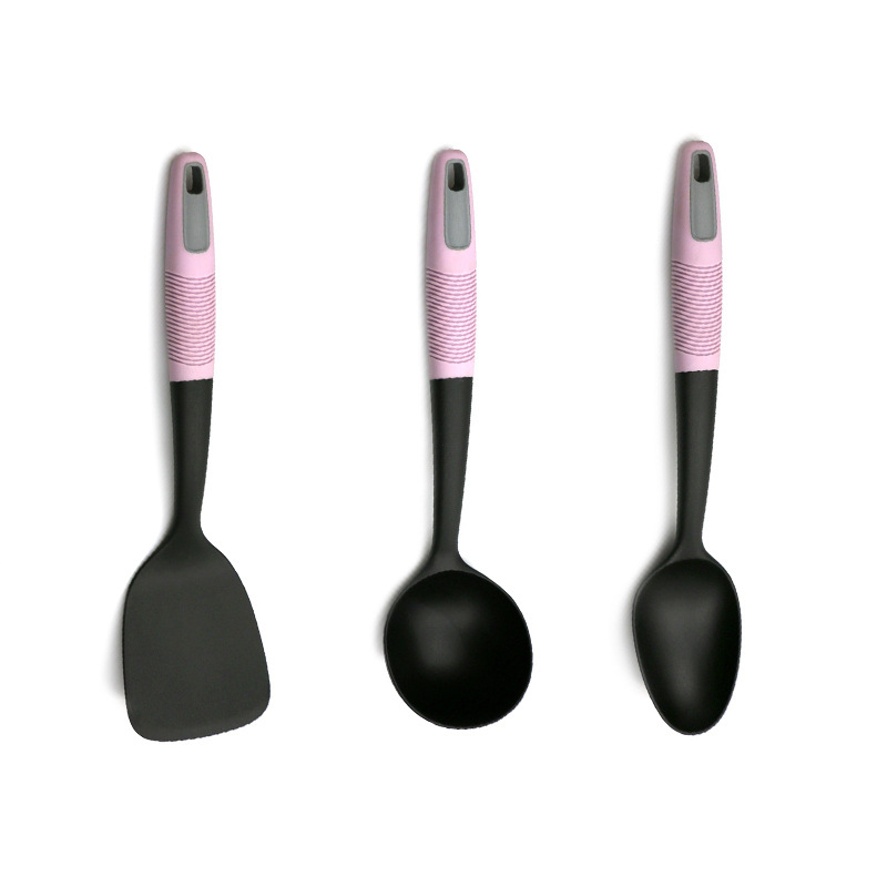 Nylon Non-Stick Spatula Home Spatula High Temperature Resistant Silicone Spatula Spatula Pot Friendly Kitchen Kitchenware Set