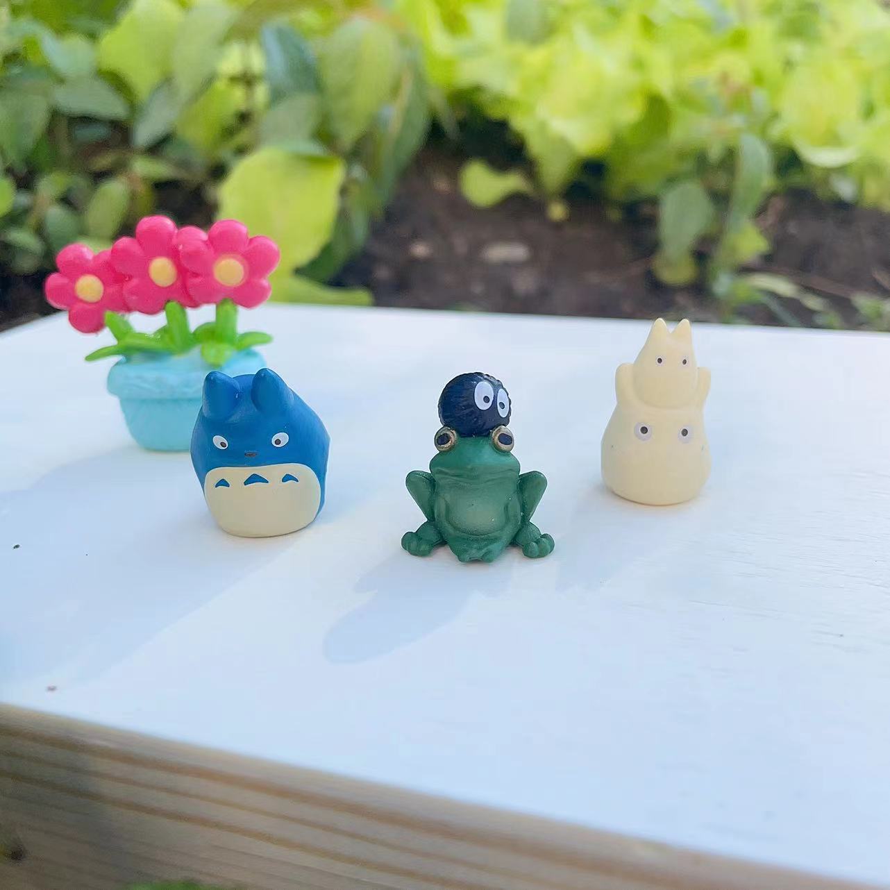 日单正版散货宫崎骏龙猫叽喳魔女宅急便青蛙黑煤球公仔玩偶diy