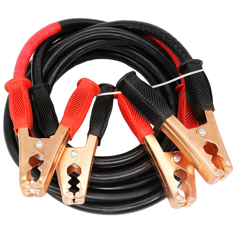 纯铜 汽车电瓶连接线搭火线打火电线搭铁线帮线搭车线货车过江龙