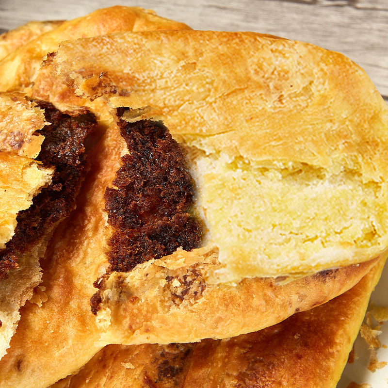 山西特产原平锅魁红糖白糖锅奎现烤手工锅盔酥饼烧饼糕点零食糖饼