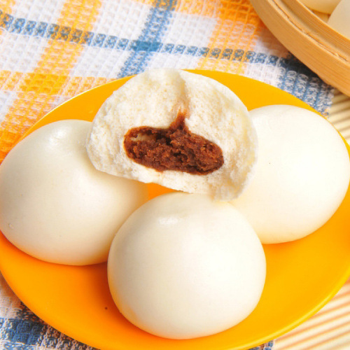 广州酒家利口福豆沙包广东早茶港式点心面食速食包点速冻早餐冷冻