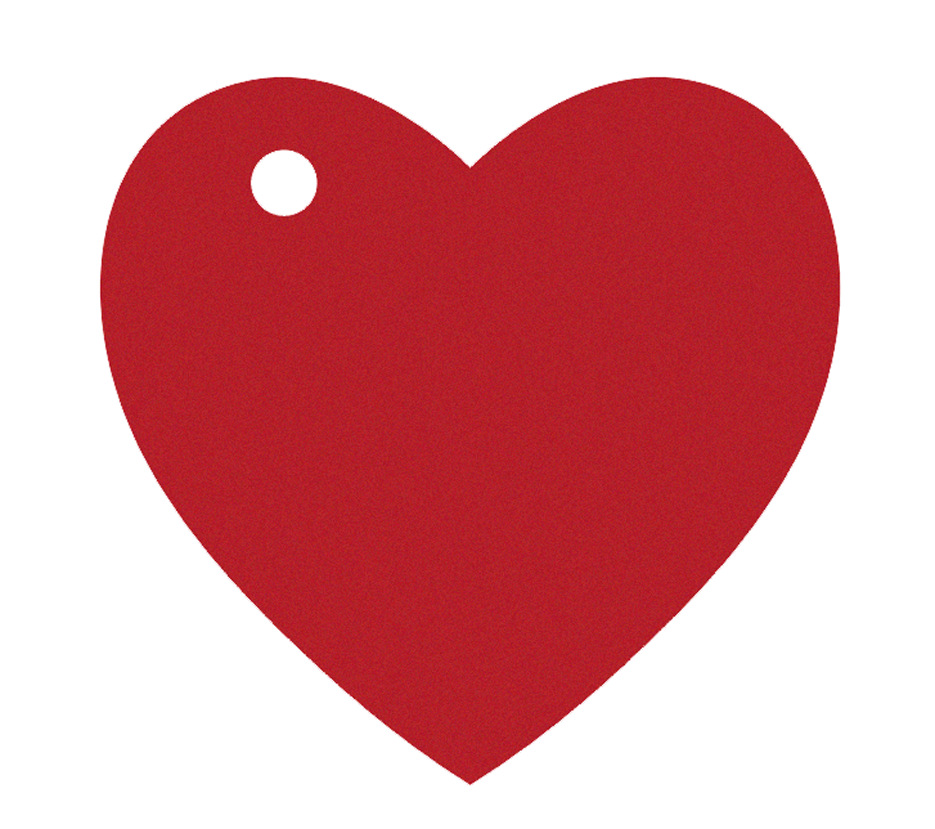 情人节派对装饰吊牌 珠光红色镂空心形卡片 粉色爱心许愿卡 批发