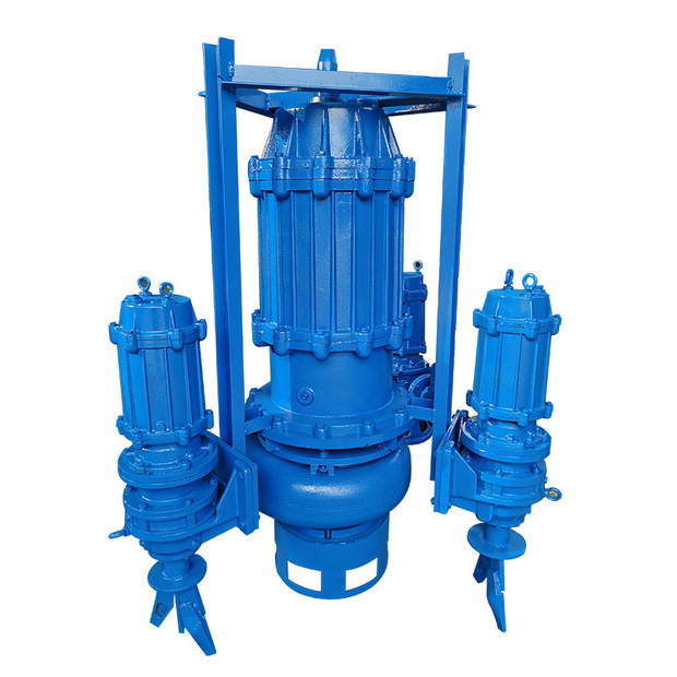 zjq潜水渣浆泵 搅拌式无堵塞立式泥浆泵强力抽沙清污潜水抽沙泵