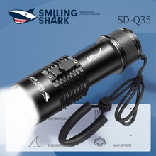 Underwater diving super bright lighting torch USB charging