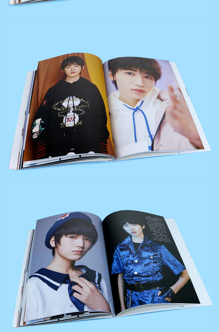 明星周边时代少年团写真集80页高清彩页宋亚轩刘耀文丁程鑫