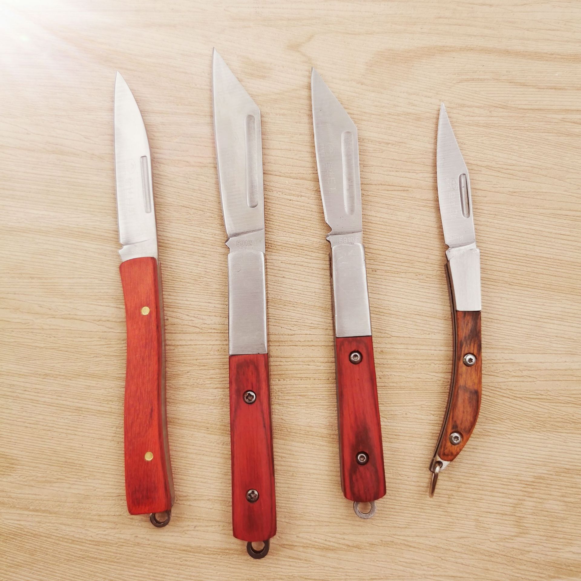 日美rm5912小刀 迷你随身便携折刀 刀具 合金水果刀 户外刀 批发