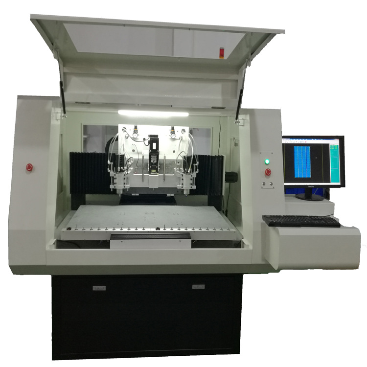 二手两轴pcb数控钻铣机,二手两轴锣机,二手双头pcb数控钻铣机