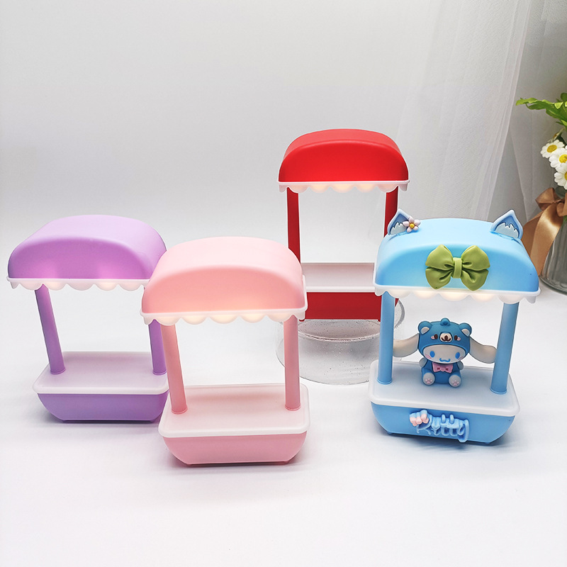 New Children's Memory Store Luminous Toys Children's Small Night Lamp Summer Ice Cream Booth Warm Table Lamp