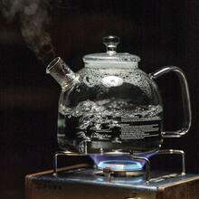 一屋窑养生壶大容量烧水壶煮茶壶1.8L高硼硅玻璃耐骤冷热直火可用