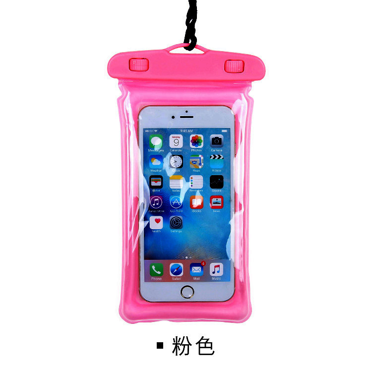 Thickened Airbag Swimming Drifting Seaside Transparent Photographic Touch Screen Waterproof Cover Pvc Waterproof Mobile Phone Bag Wholesale