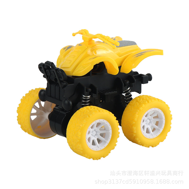 Children's Novelty Toys Inertia off-Road Stall Sand Motorcycle Four-Wheel Drive Stunt off-Road Vehicle Stall Power Control Toys Wholesale