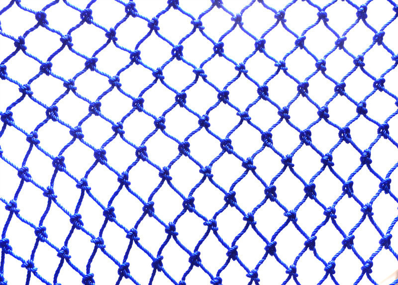 现货扩边加大款抗晒抗老化渔网 pe渔网有结网养殖鱼网捕捉网